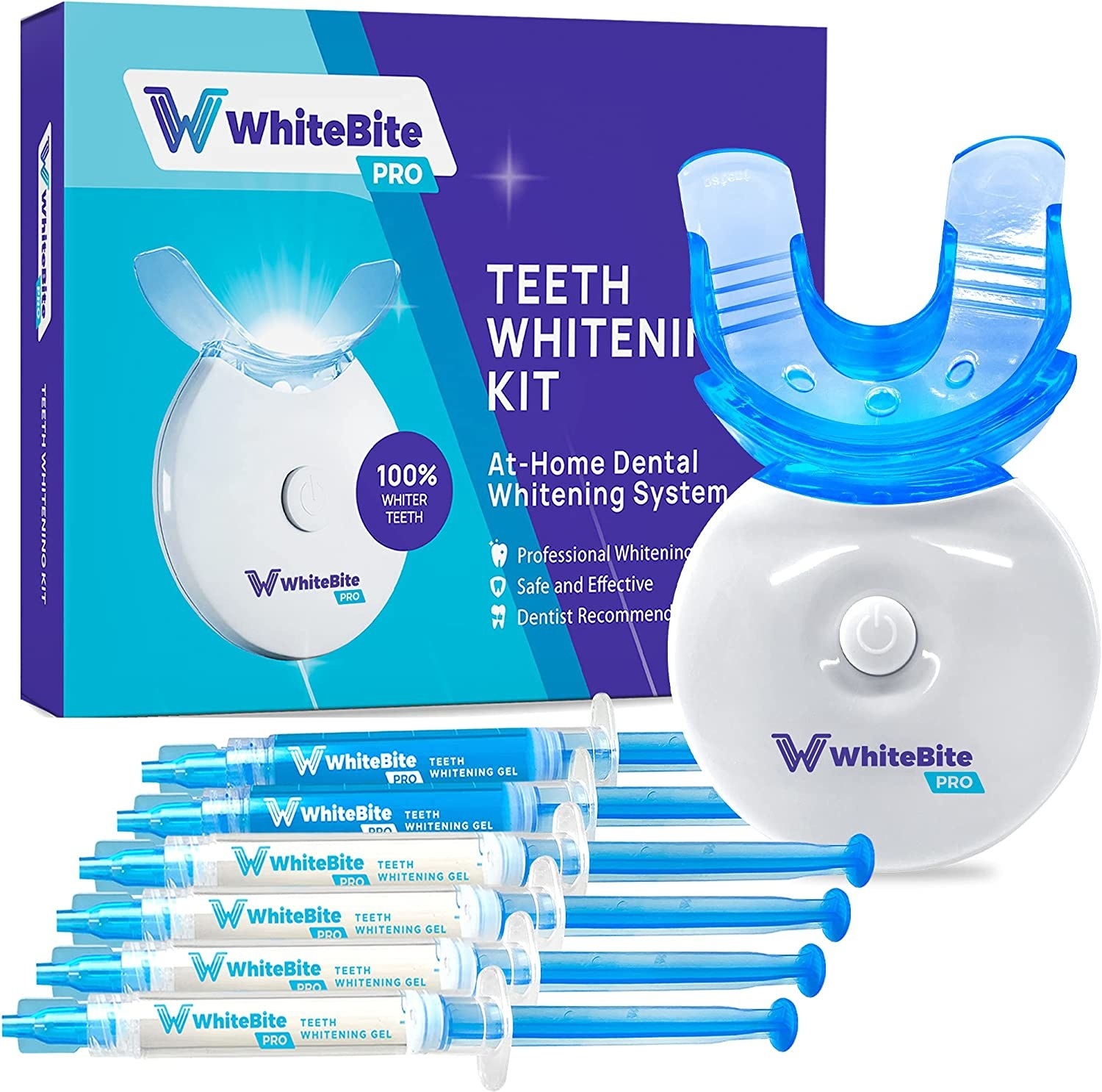 the contents of the teeth whitening kit