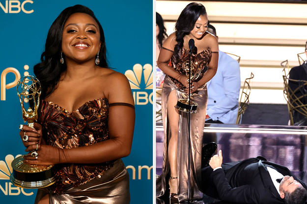 Quinta Brunson Joked About Punching Jimmy Kimmel In The Face After He