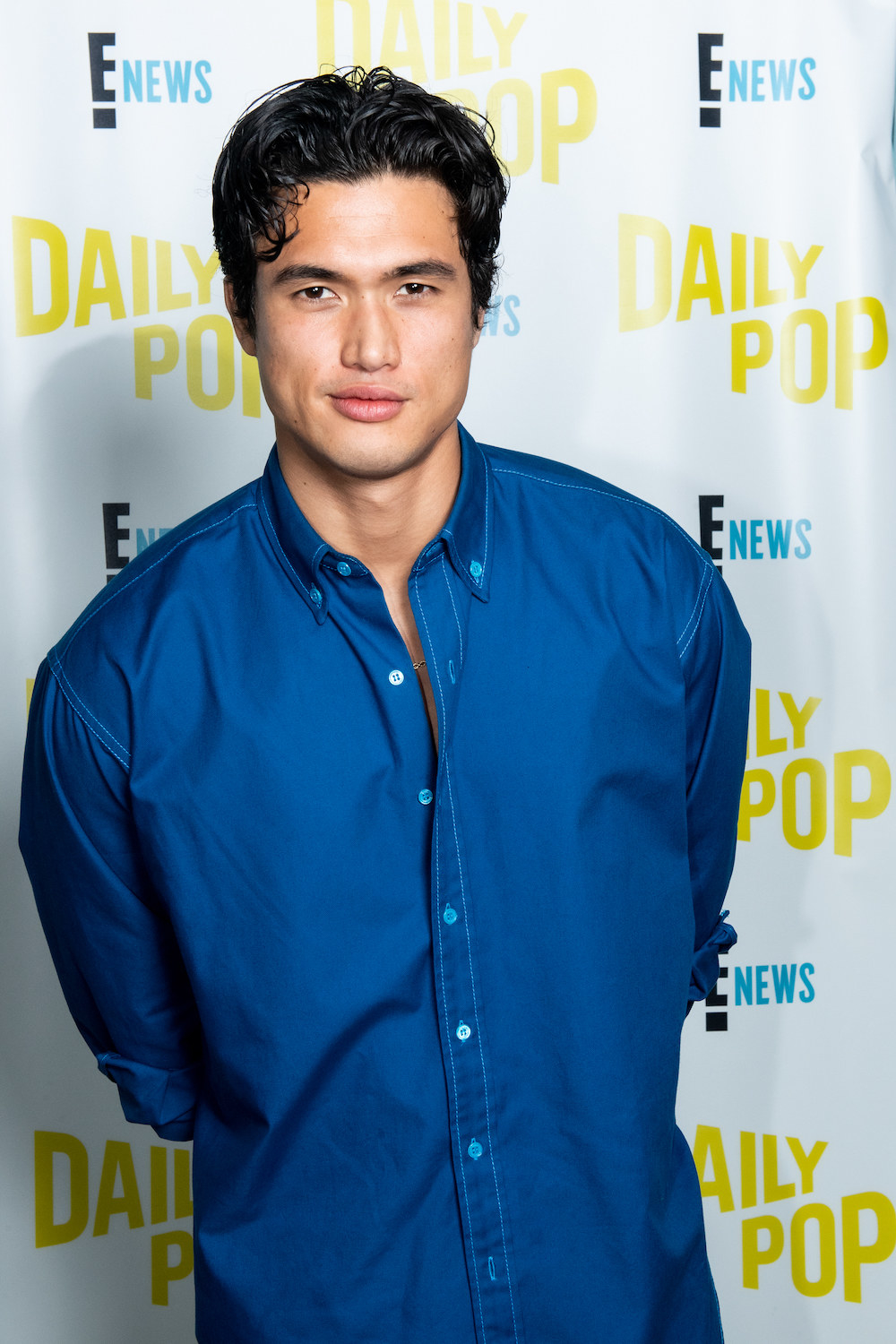 Charles Melton at an event
