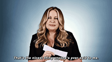 Jennifer saying &quot;That&#x27;s the nicest thing anyone&#x27;s ever said to me&quot;