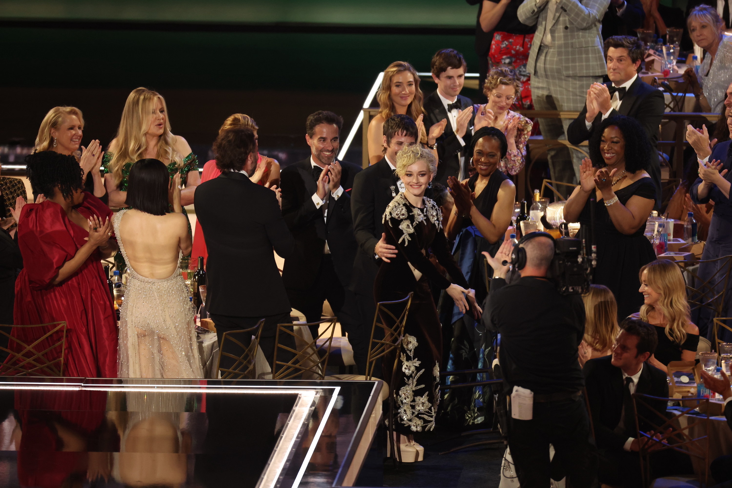 Bill Hader Wears A Mask At The 2022 Emmy Awards - 16