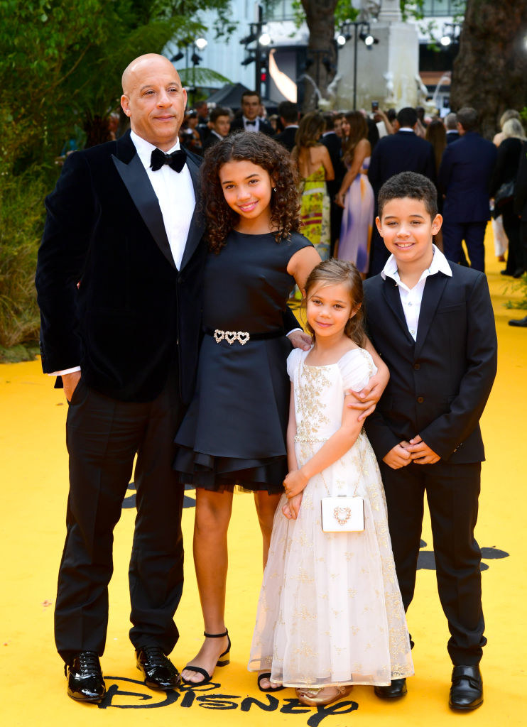 Vin Diesel and his kids