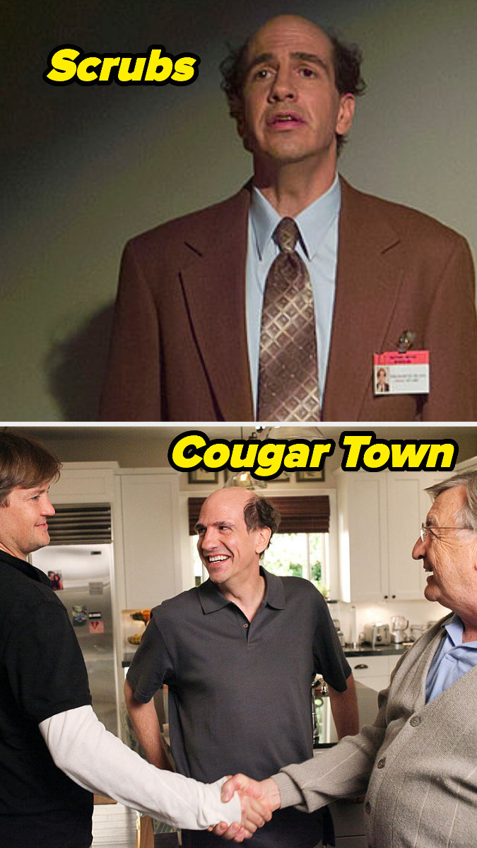 Ted in &quot;Scrubs&quot; and &quot;Cougar Town&quot;