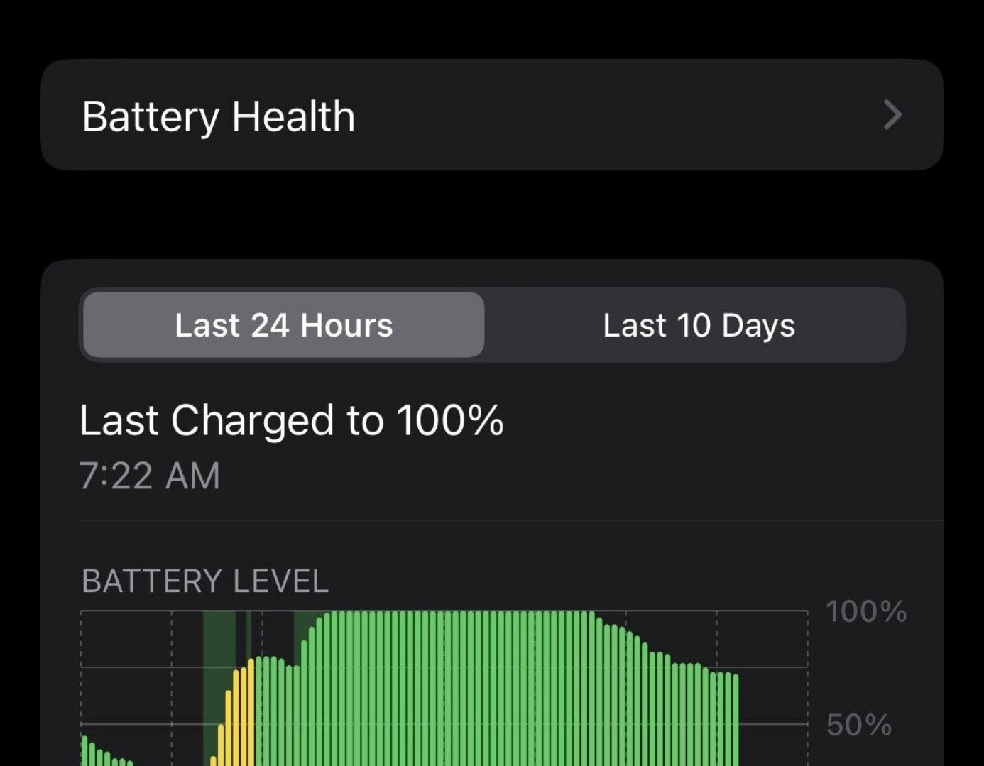 电池百分比数字在屏幕上
