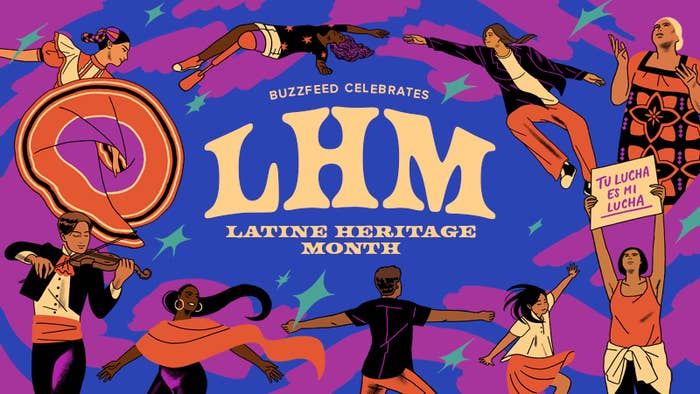 BuzzFeed Celebrates LHM Latine Heritage Month logo