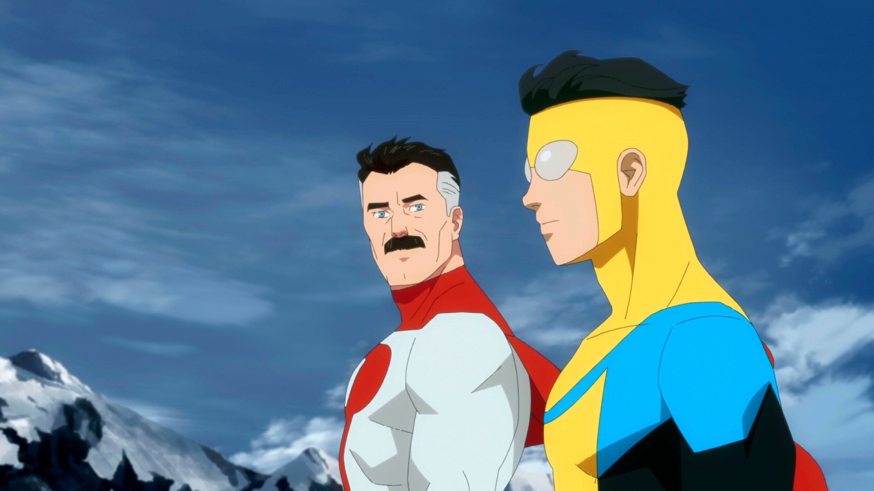A father-son superhero team ruminates on their place in the world in &quot;Invincible&quot;