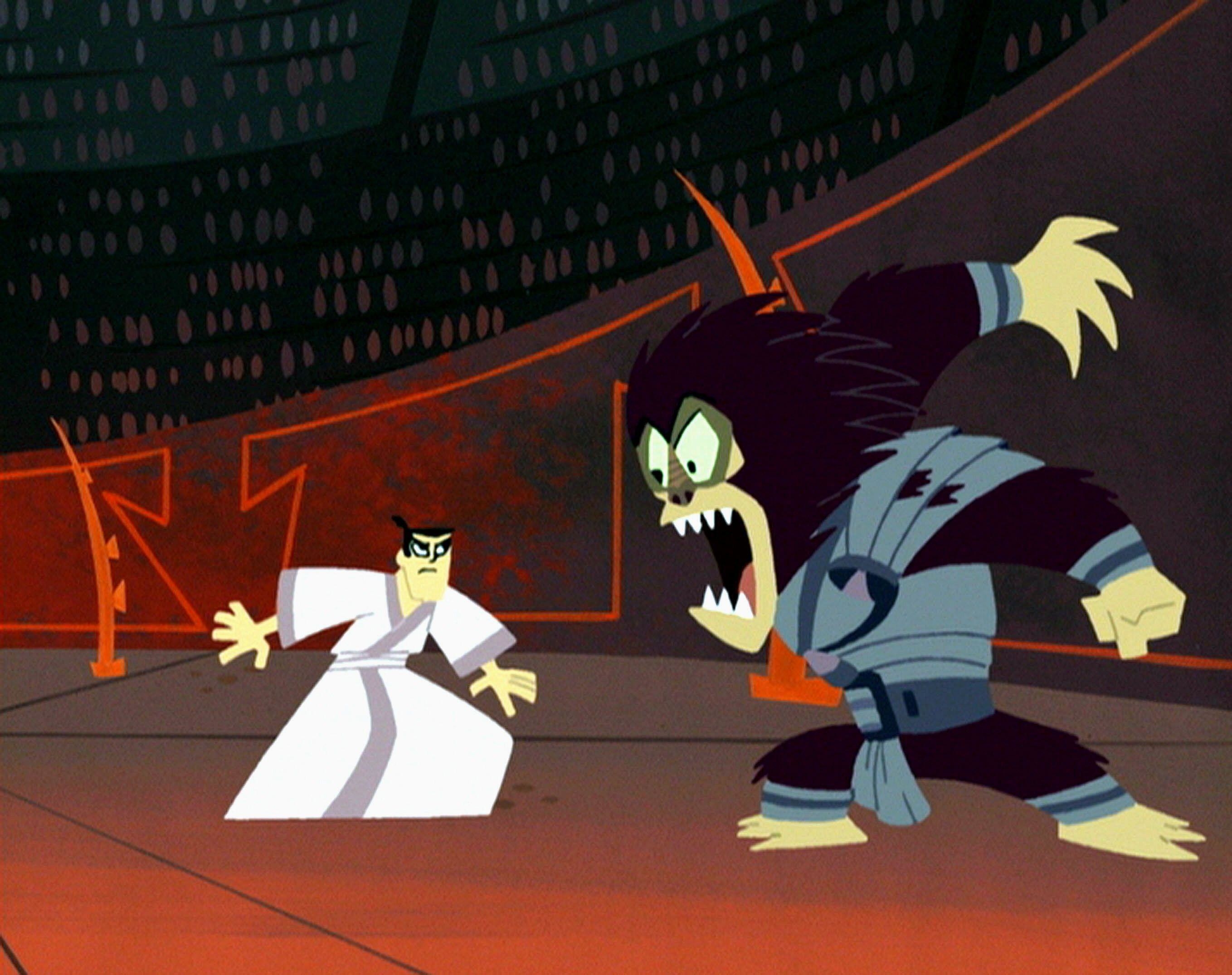 Samurai Jack prepares to fend off a foe in &quot;Samurai Jack&quot;