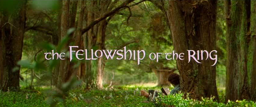 The Fellowship of the Ring title card