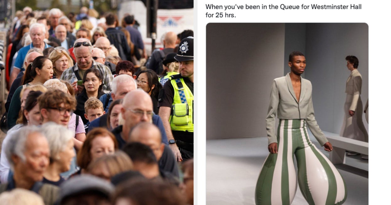 Funny Tweets About The Queue To See Queen's Casket