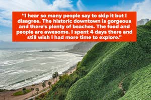 Seaside hills in Lima.