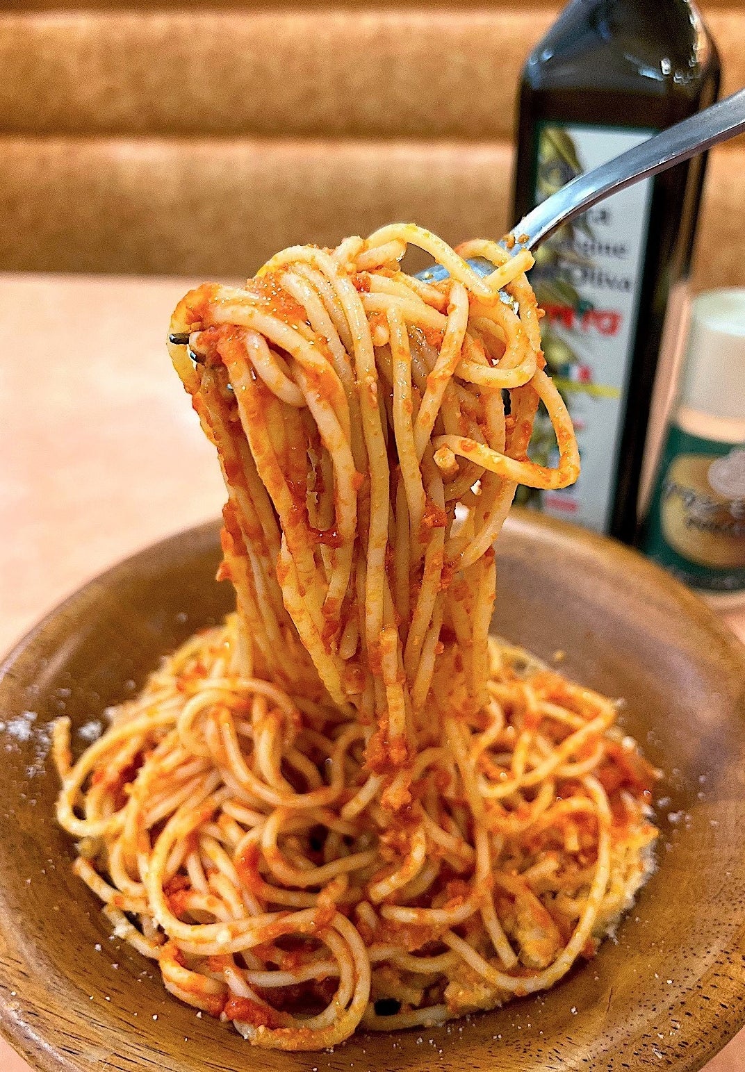 サイゼリヤのおすすめメニュー「スパゲティポモドーロ」