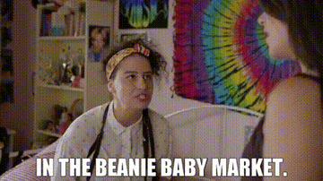 In the Beanie Baby market.