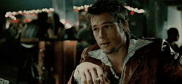 Brad Pitt as Tyler Durdan in &quot;Fight Club&quot;