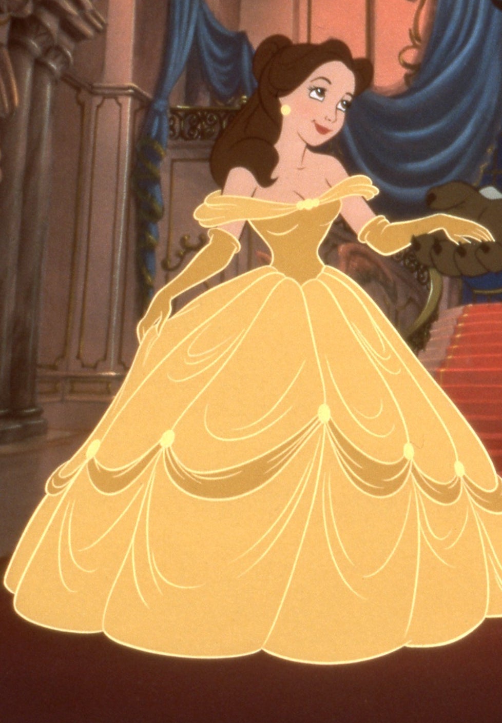 belle in a gown