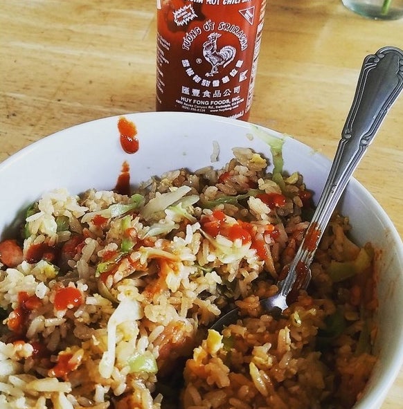 Sriracha fried rice