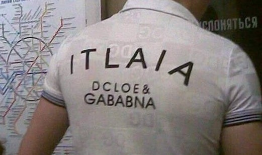 Dolce &amp;amp; Gabbana knockoff