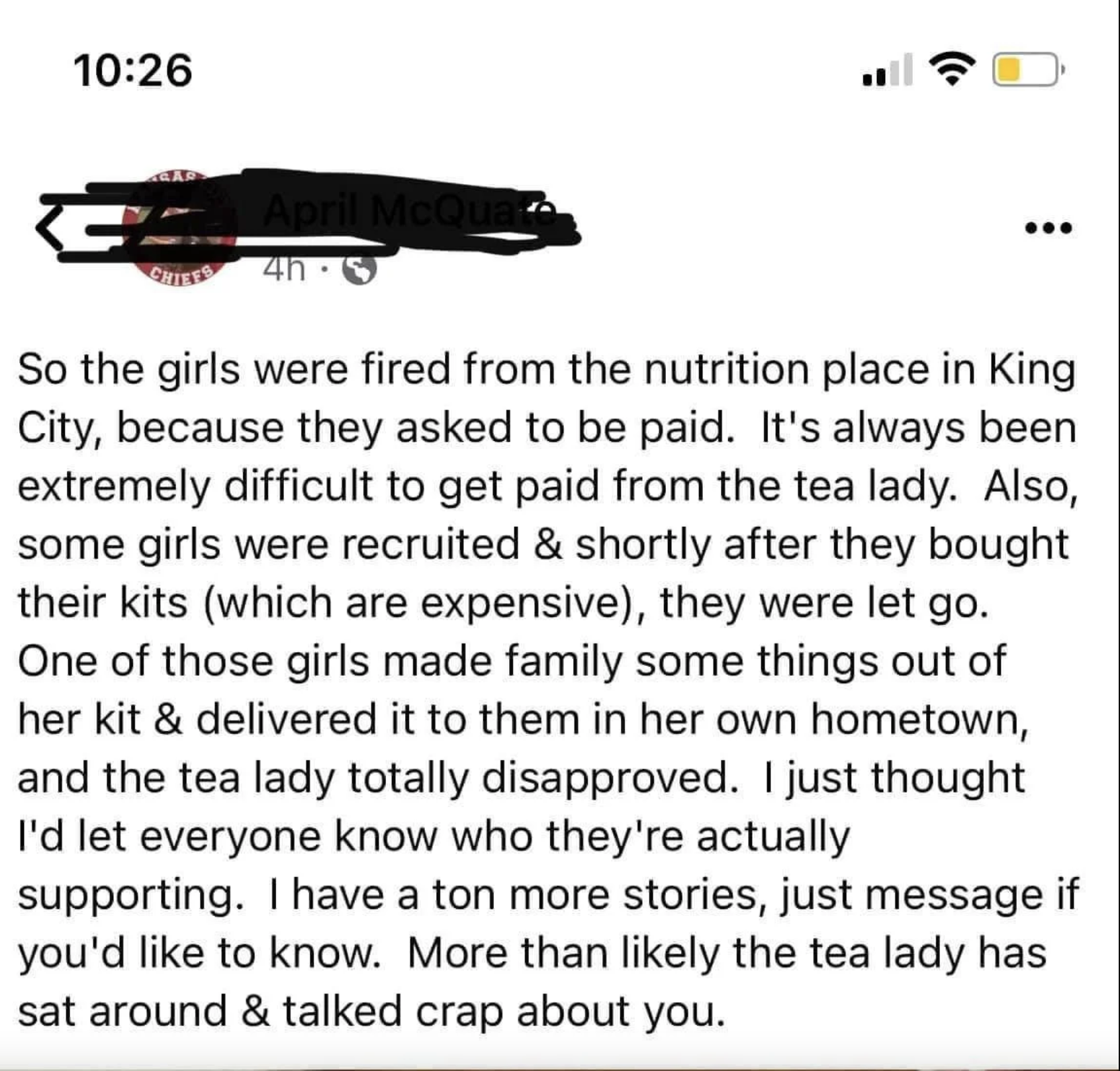 16 Screenshots Of MLM Babes Getting Called Out - 98