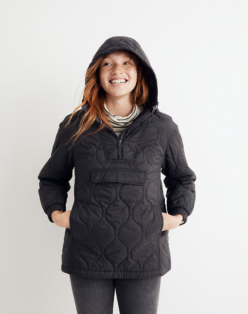 the puffer jacket in coal