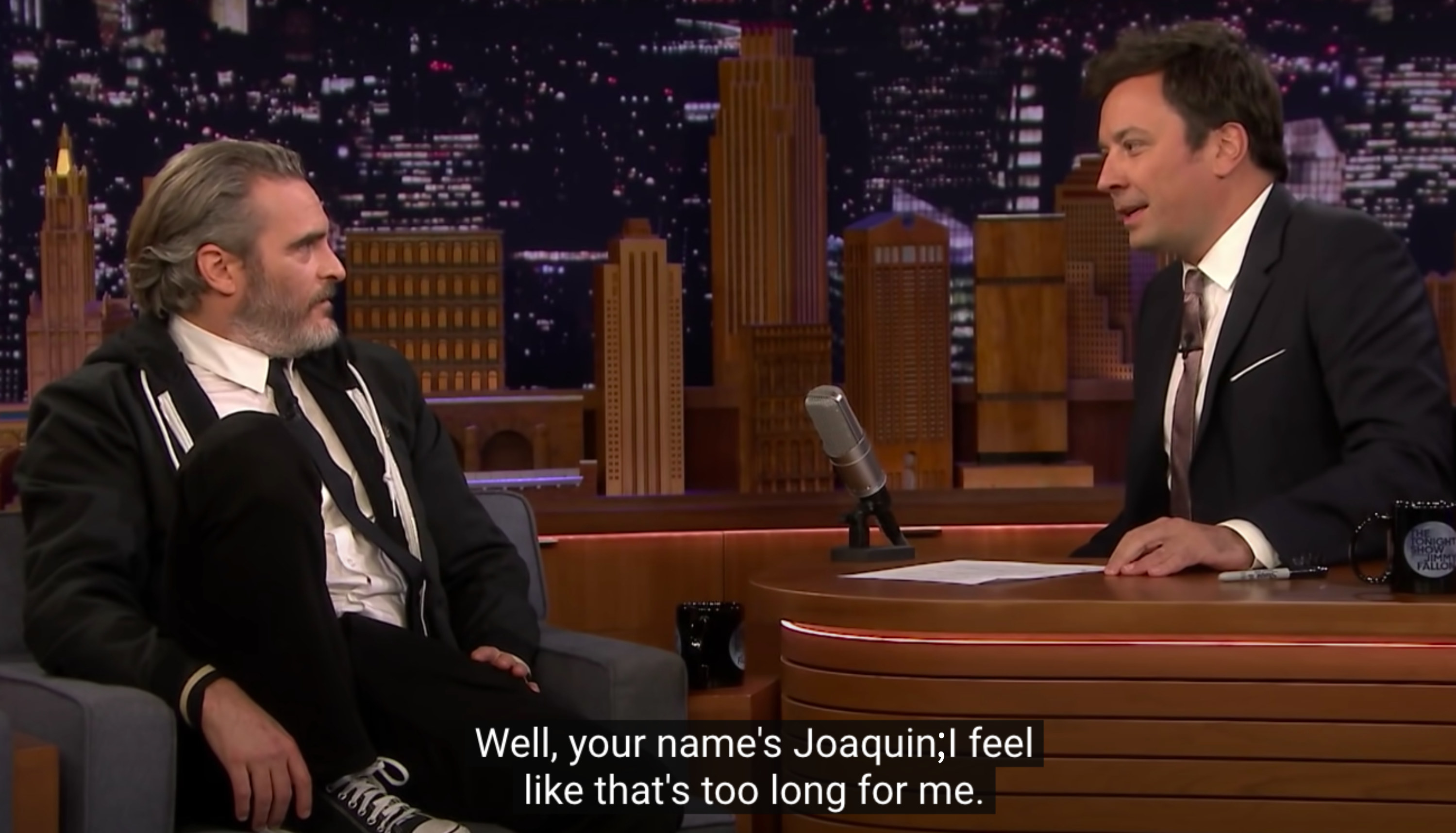 Jimmy: &quot;Well, your name&#x27;s Joaquin; I feel like that&#x27;s too long for me&quot;