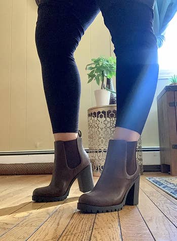 the boot in brown
