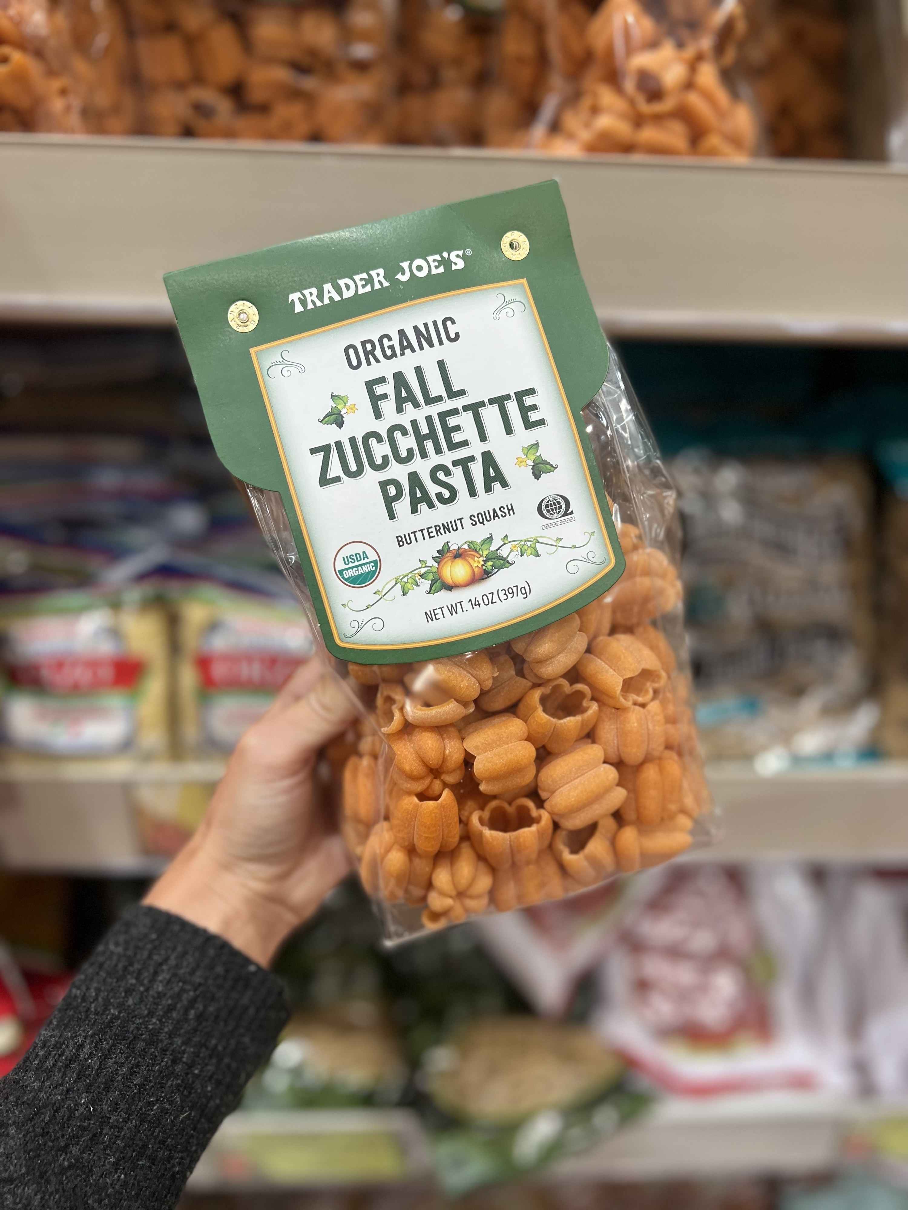 A bag of Fall Zucchette Pasta