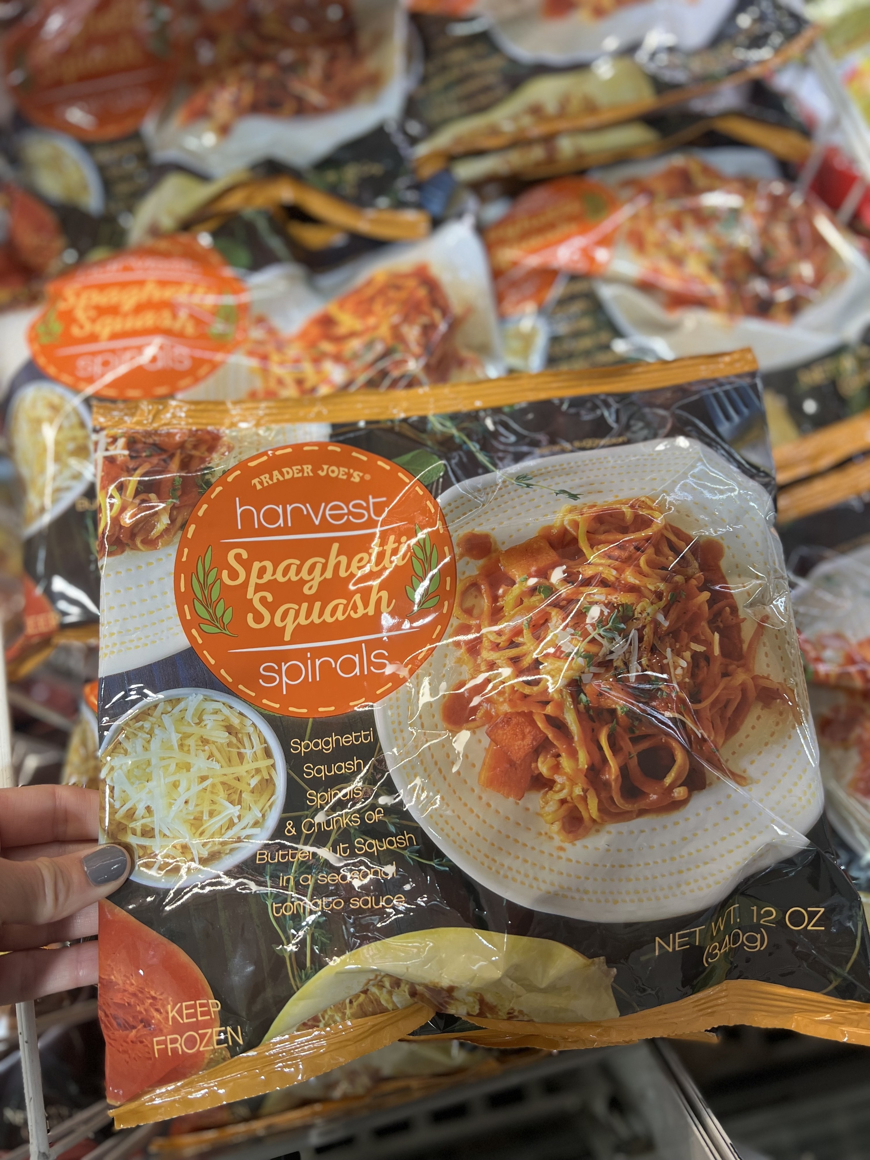 Harvest Spaghetti Squash Spirals