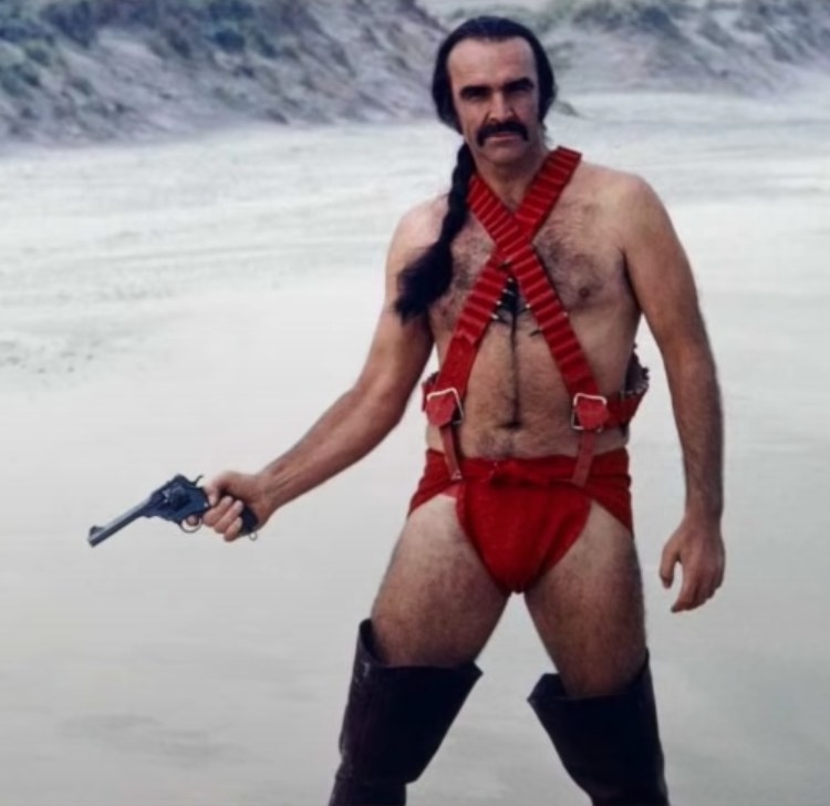 Sean Connery as Zed in Zardoz