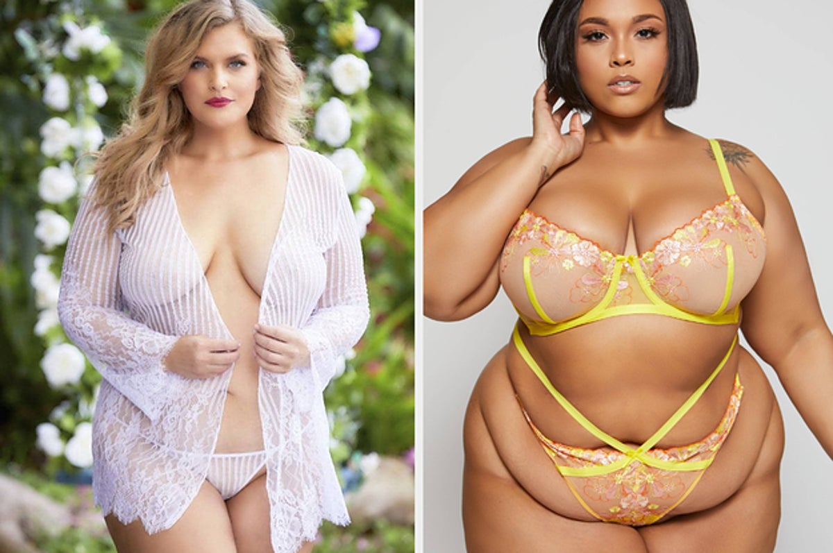 nikkel vitamin nakke 34 Best Plus Size Lingerie Pieces To Spice Things Up