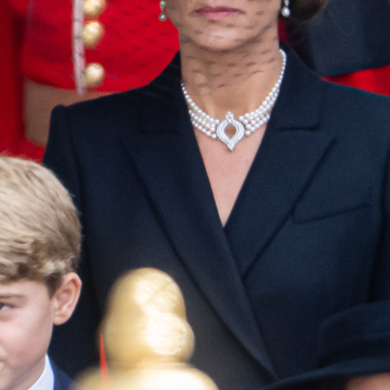 How did British royals honour Queen Elizabeth with fashion at her state  funeral? From Meghan Markle's diamonds and Kate Middleton's Princess Diana  nod, to Lady Louise Windsor's horse pendant