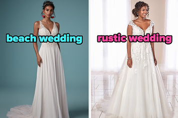 Escolha vestidos de noiva de marcas chiquérrimas e te diremos onde você vai se casar