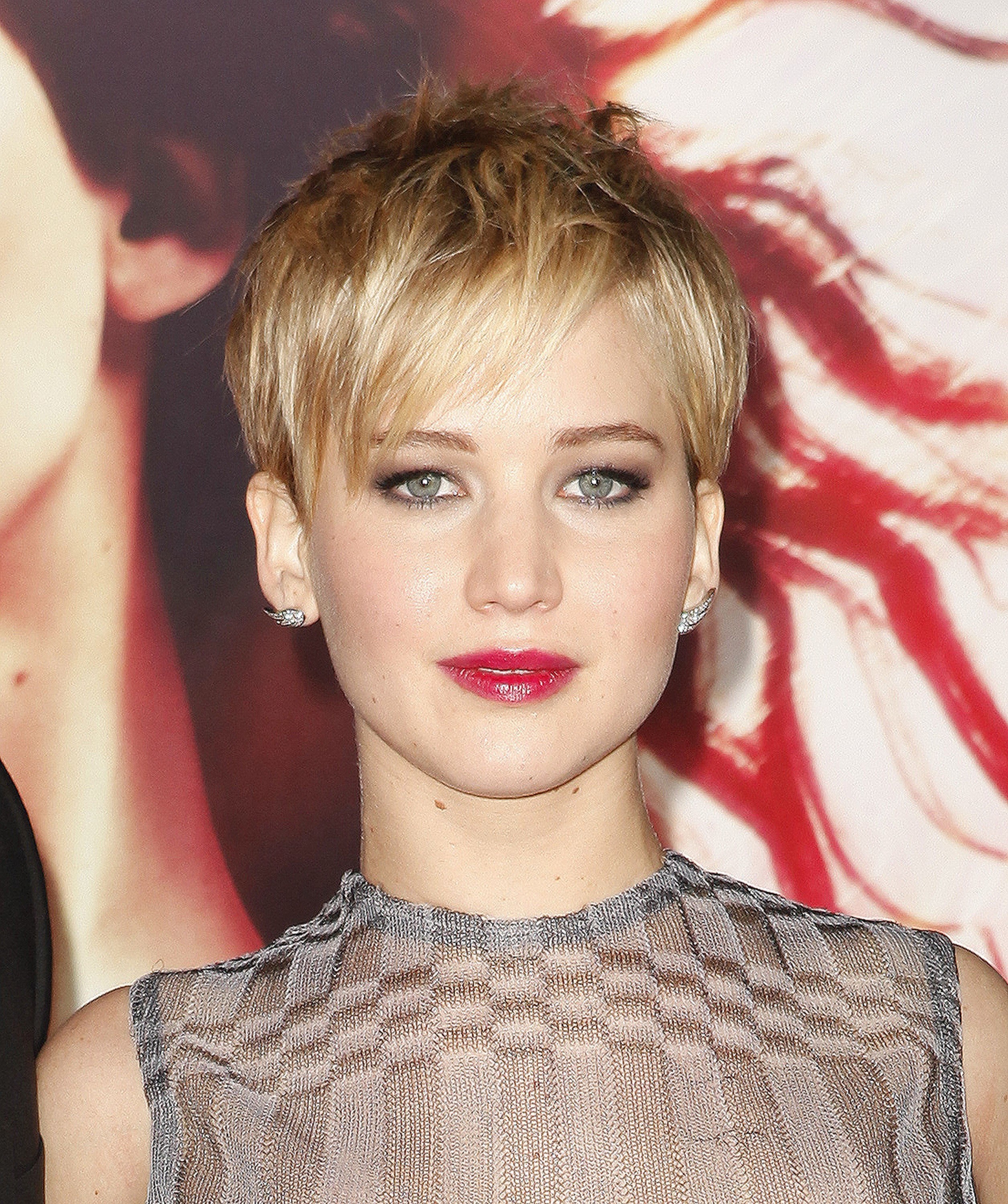 Closeup of Jennifer Lawrence