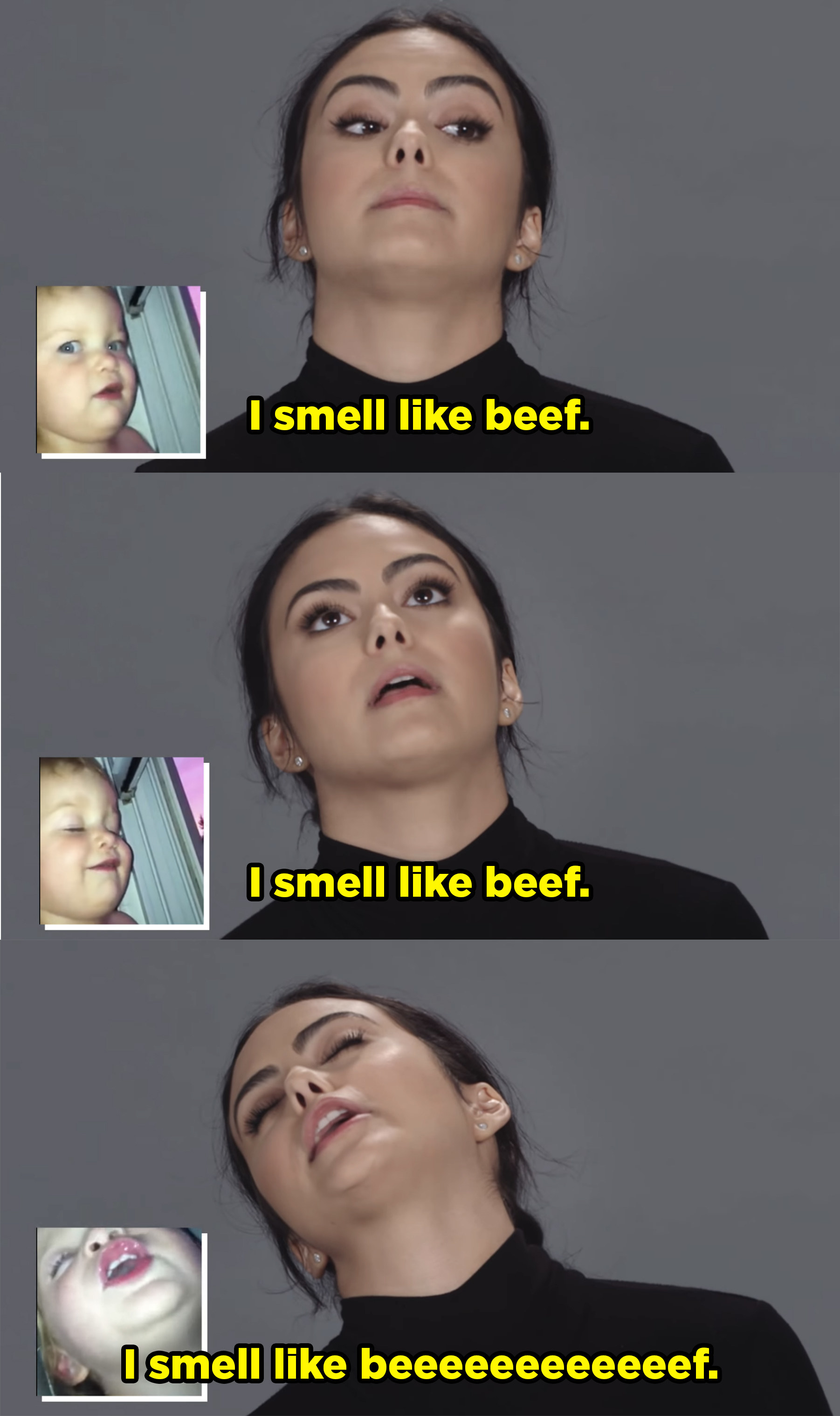 &quot;I smell like beef.&quot;
