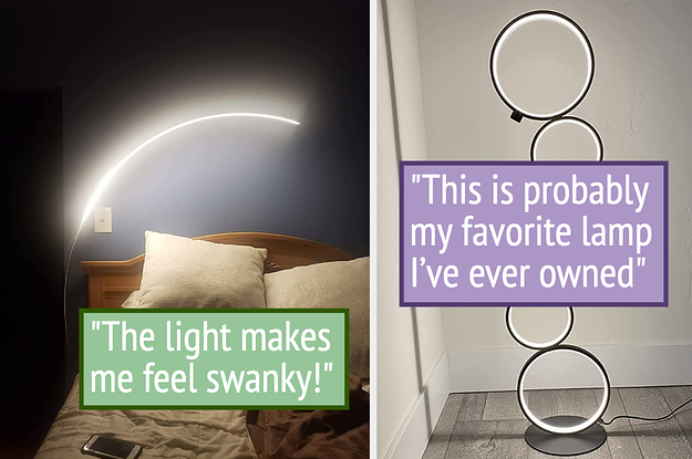 19 Modern Floor Lamps That’ll Give Your Space A Total ~Glow Up~