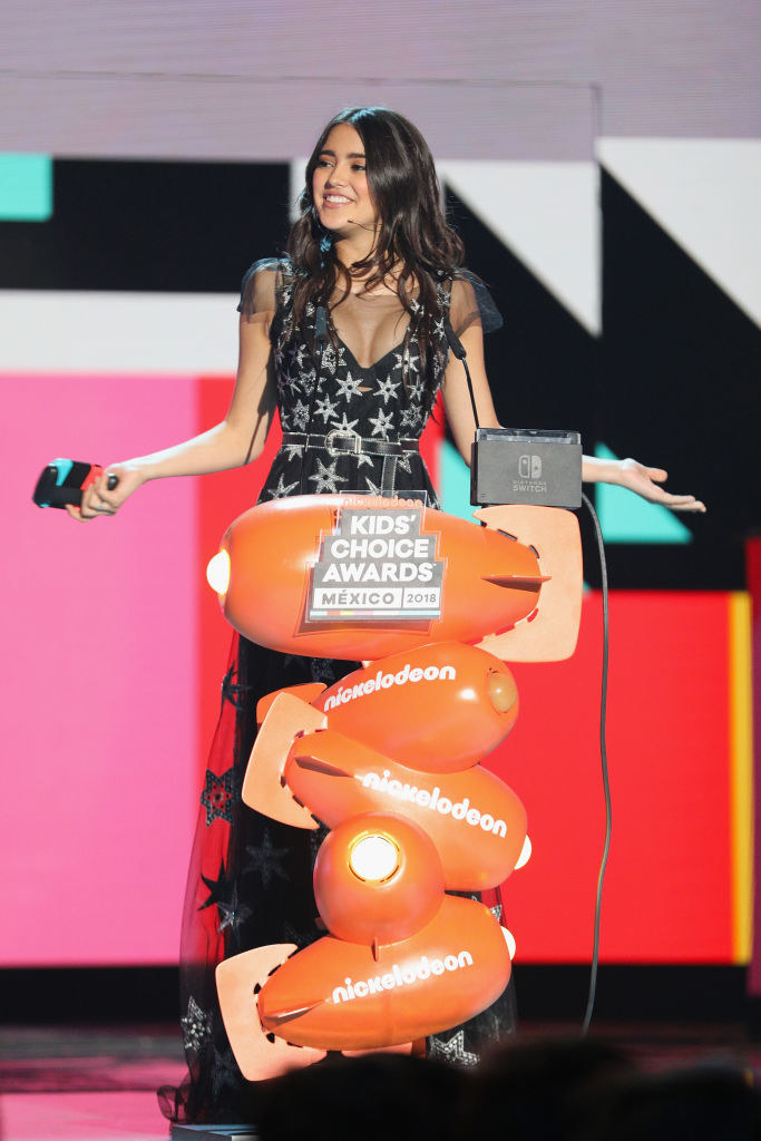 Maia at the 2018 Kids&#x27; Choice Awards in Mexico