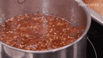 stew bubbling in a pot