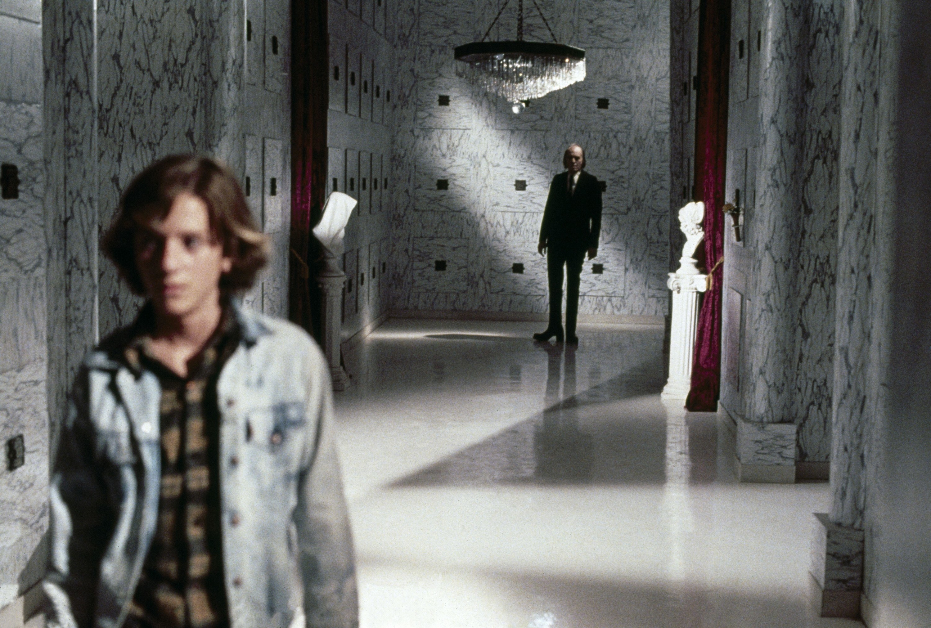 A young boy is stalked by The Tall Man in a daunting mausoleum in &quot;Phantasm&quot;
