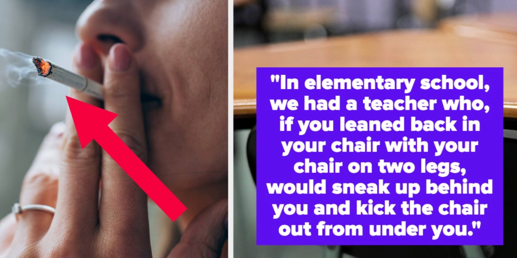 Adults Are Revealing Things Teachers Used To Be Allowed To Do At School