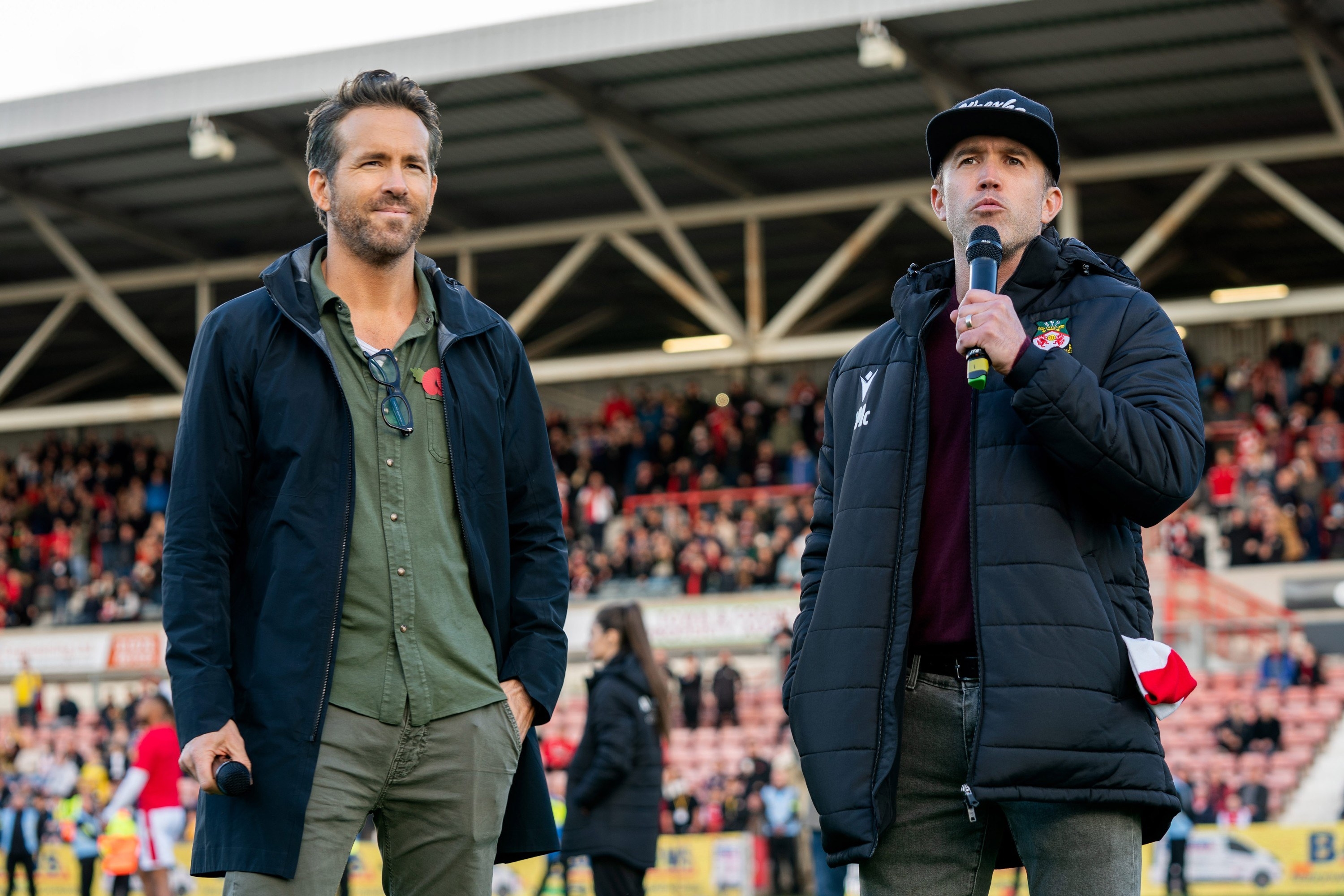 Wrexham promoted to League Two as owners Ryan Reynolds and Rob McElhenney  watch on - ABC News