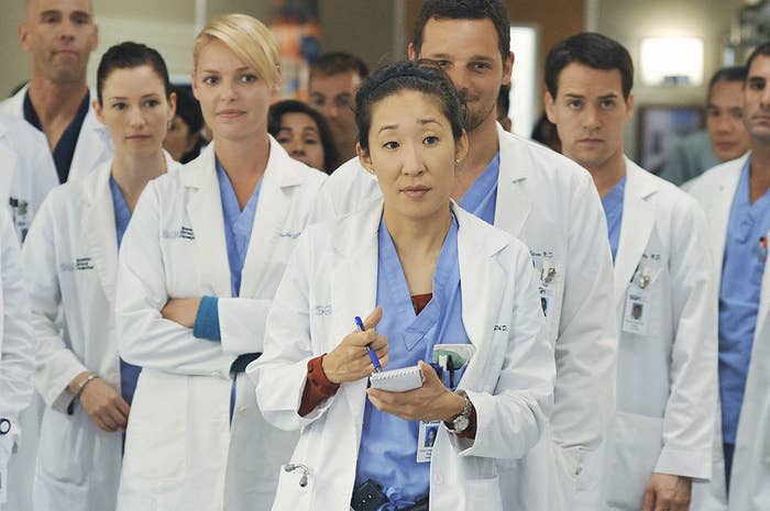 characters from grey&#x27;s anatomy