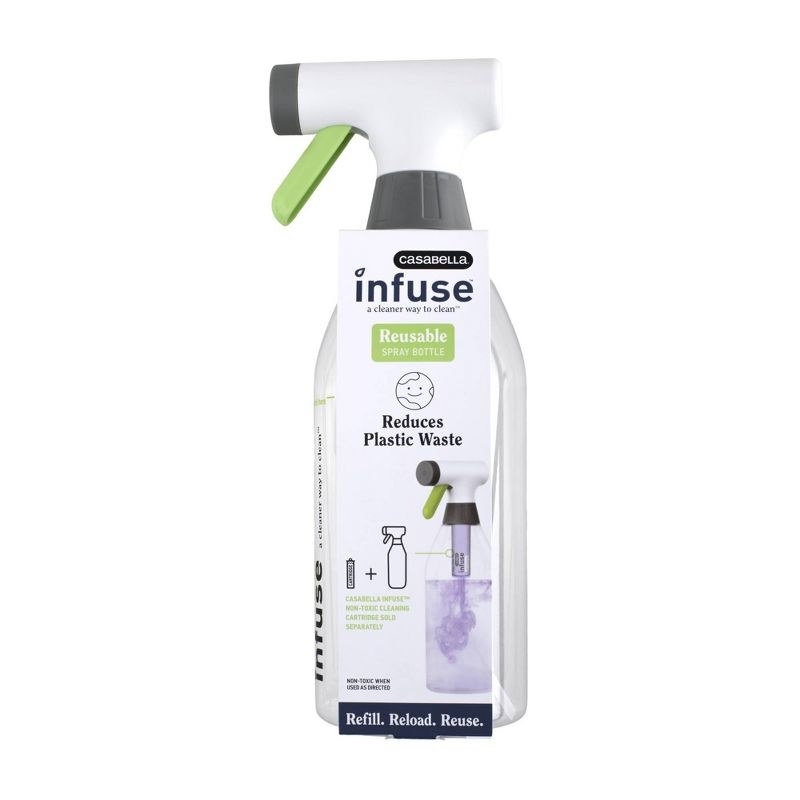 Clean Infuse spray bottle with cartridge image on packaging