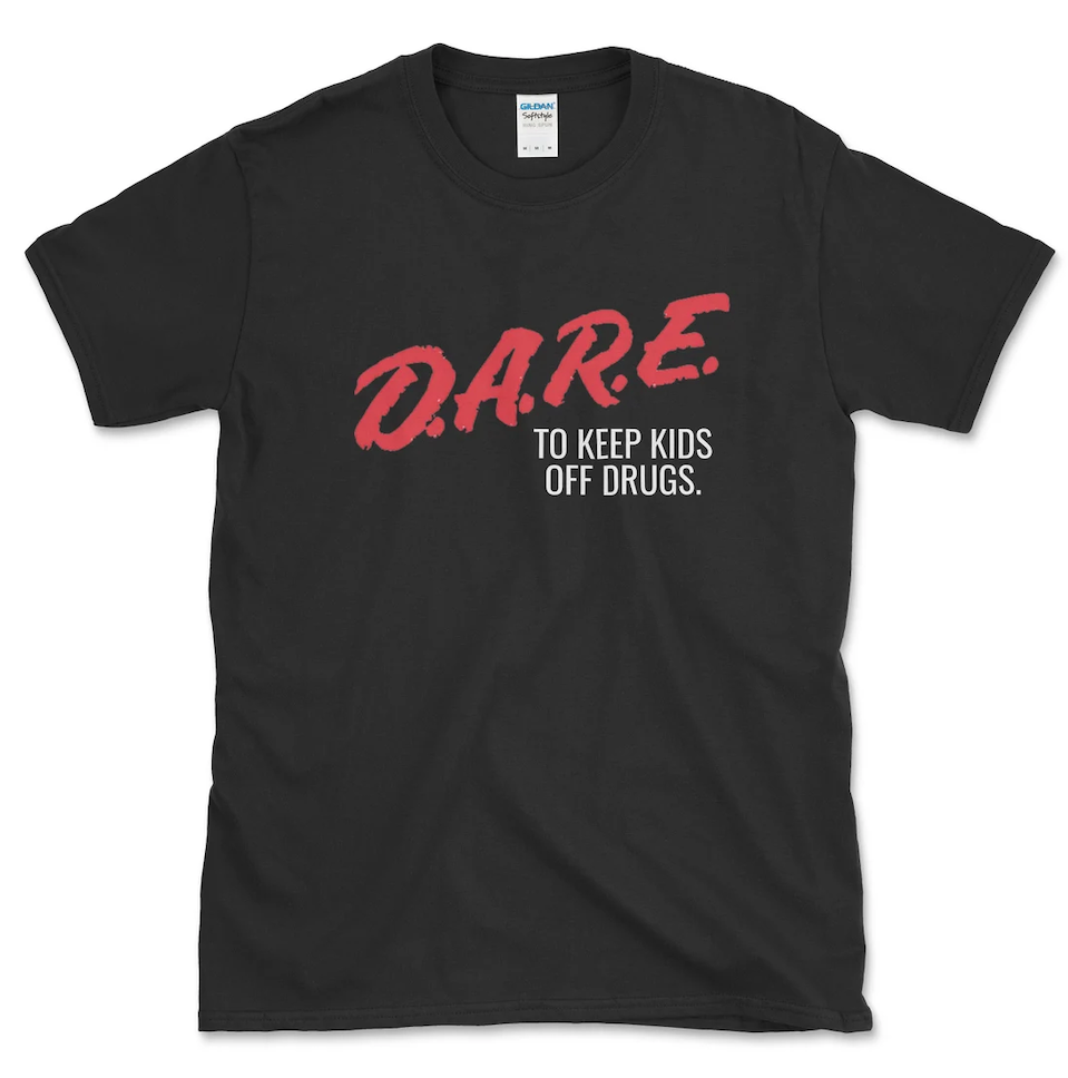 A D.A.R.E. T-shirt