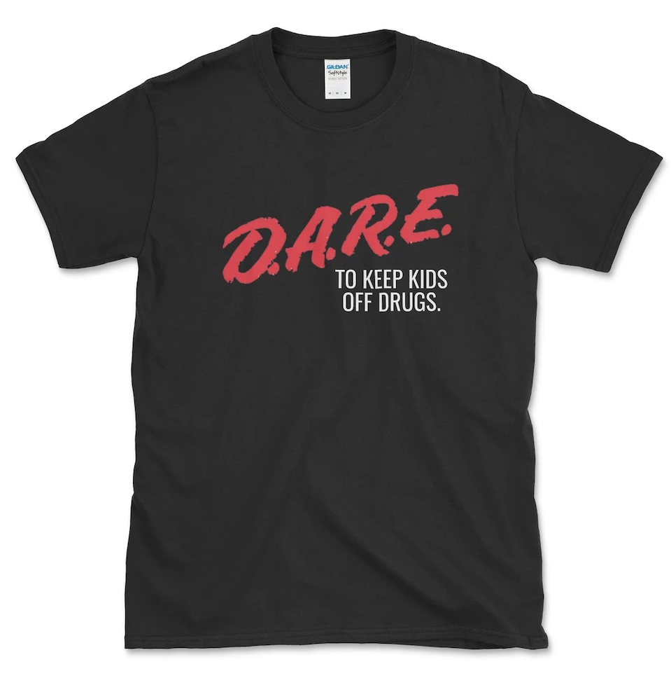 D.A.R.E. t恤