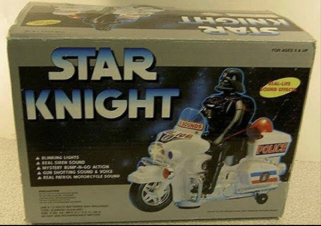 Star Knight toy that looks like Darth Vader