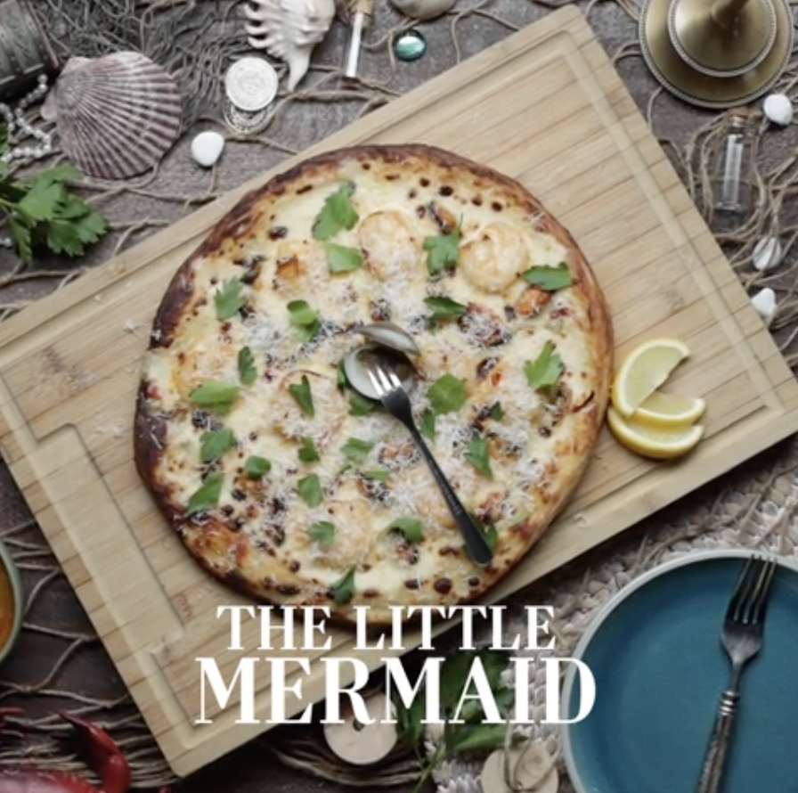 The Little Mermaid-Inspired Under The Sea Pizza