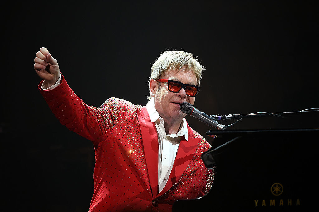 Sir Elton John onstage