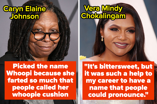 16 Celebrities Shared The Reason They Picked A Stage Name, And Some Of These Surprised Me