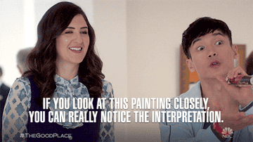&quot;If you look at this painting closely, you can really notice the interpretation.&quot;