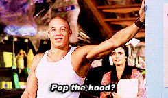 &quot;Pop the hood?&quot; &quot;Pop the hood.&quot;