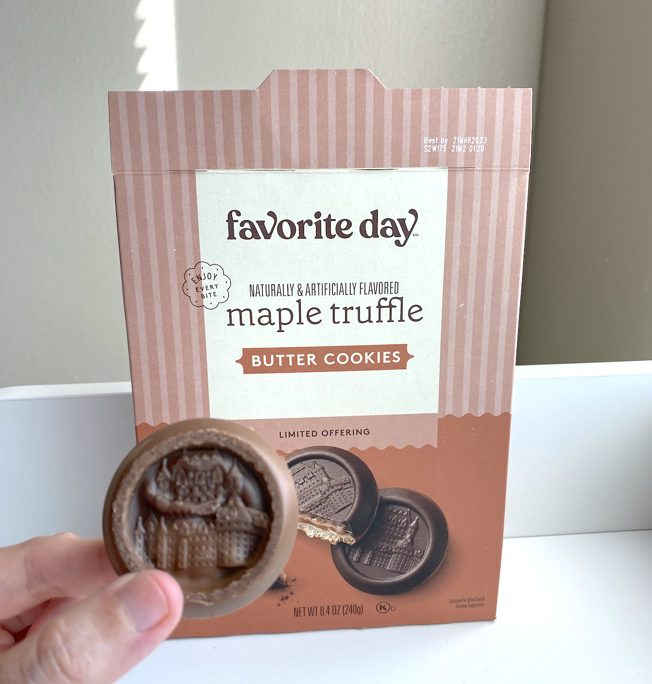 Maple Truffle Butter Cookies