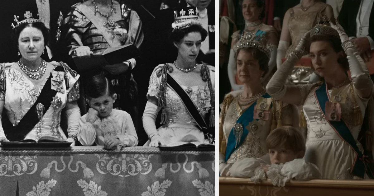 British Royal Fashion Compared To The Crown Costumes - 45